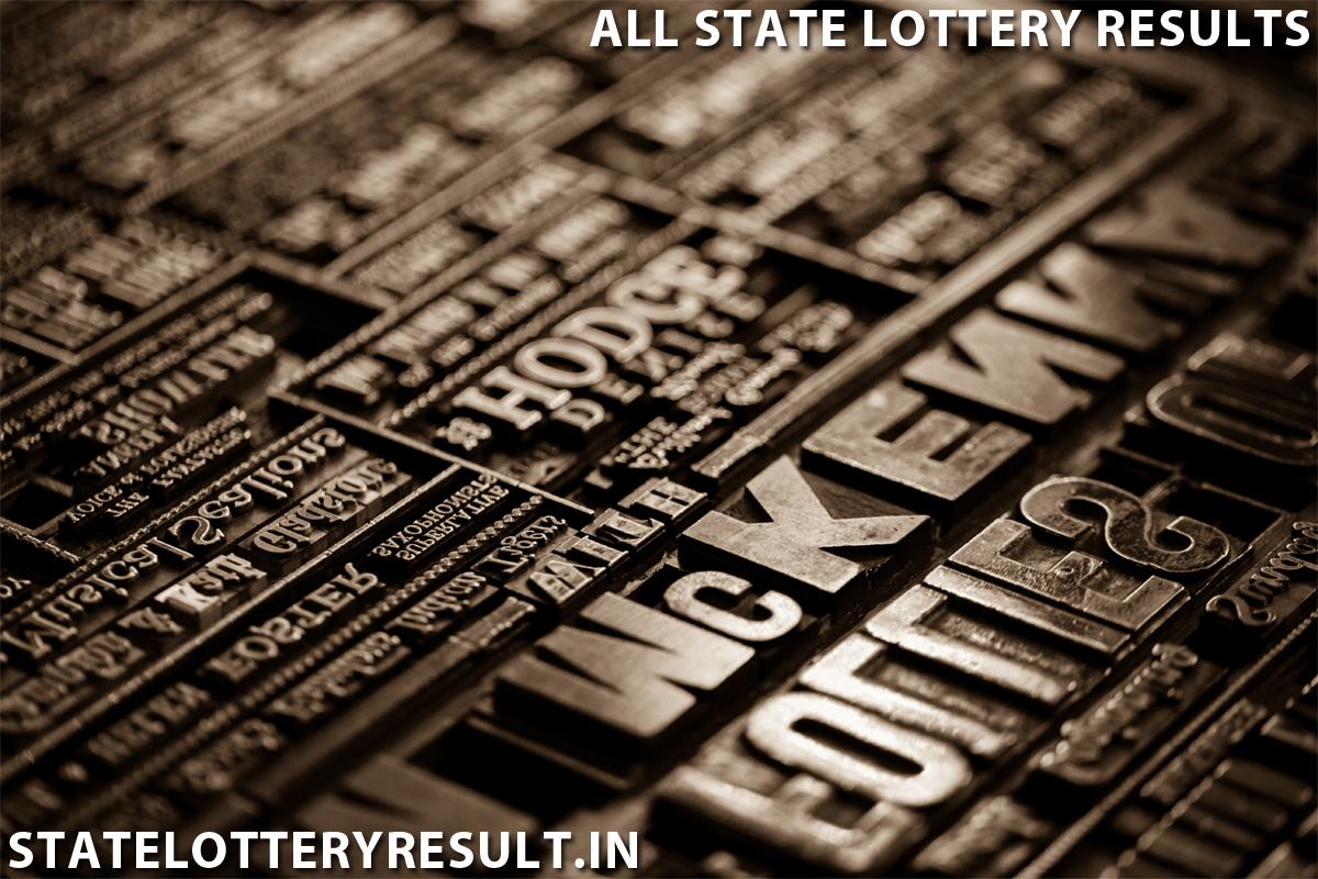 state lottery result today